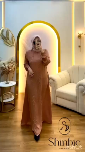 Gamis Premium Shinbie: Bahan & Gaya Desain Mewah
