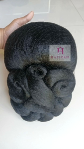 HAFIZAH Sanggul Variasi Dewi Bunga Kepang untuk Anak dan Dewasa acara Karnaval atau Formal Bahan Sintesis Berkualitas Parfum