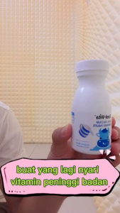 Coolvita Milk Calcium Chewable Tablet Kunyah Peninggi Badan Original isi 30 Tablet