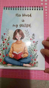 F001 Faith Journal l A5 size l Double loop wire