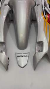 ชุดสีรถเวฟ125R-2004 สีเทา พร้อมสติ๊กเกอร์ งานABS