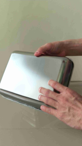 Baki nampan segi tutup serbaguna/tempat penyimpanan multifungsi 26cmx20cmx5cm