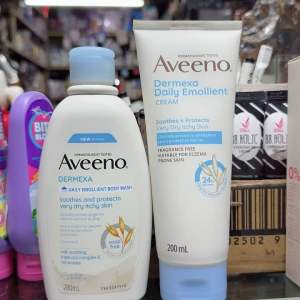 NEW PACKAGING AVEENO DERMEXA Daily Emollient Cream 200ml March 2027 exp