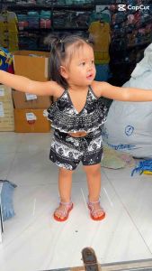 ชุดว่ายน้ำเด็ก(set 2ชิ้น)น่ารักมากตกแต่งระบายน่ารักๆเนื้อผ้าไมโคร ใส่นิ่มสบายไม่อุ้มน้ำ