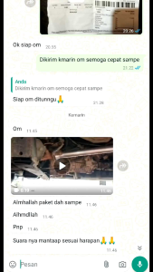 Knalpot Pipa Lilitan Full Set untuk Mobil Grand Max Pick Up & Minibus