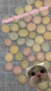 100% Home Made Pet Treats Rainbow Milk Bites 30g/50g | Made by Goat Milk & Vegetables/Fruits for Dogs/Cats/Hamster