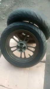 Vleg Scoopy Set Kanan Kiri + Ban/Original Copotan