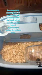 KANDANG HAMSTER MODEL KOTAK JUMBO - KODE#9