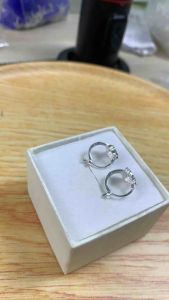 Bông Tai Cho Bé Gái Đính Đá Hình Mèo Kitty Bạc S925 - Kèm Hộp Đựng - Trang Sức Cao Cấp HVJ