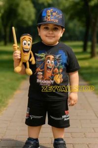 BAJU ANAK CEWEK COWOK MOTIF ANOMALI BRAINROT SETELAN ANAK LAKI LAKI DAN PEREMPUAN MOTIF ANOMALI BRAINROT USIA 1-10 TAHUN Fashion Katun Parsel