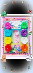 🌈 แป้งโดว์ปั้นเสริมพัฒนาการ 8 สี พร้อมพิมพ์รูปสัตว์น่ารัก 🍭