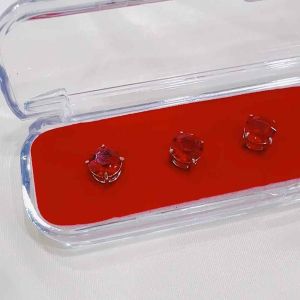 ZK Jewellery 1 Set (5pcs) Butang Baju Melayu Kristal 8mm Malay Shirt Buttons Muslimin - BT6