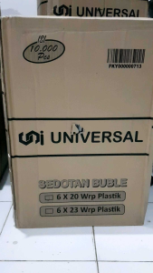 (1dus) Sedotan Steril Hitam 6mm x 20cm Universal / Hygienis Food Grade Straw Wrp Plastik Isi 10000pcs