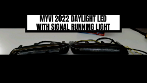 PENTAIR PERODUA MYVI 2022 MYVI NEW OEM DRL Daylight LED Front Bumper LED Daylight (With / Without Running Light) - 1 Set