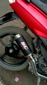 Knalpot RACING Sc Karbon Bunglon Mio Sporty Mio Sporty KArbu Mio Smile & Fino Karbu