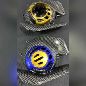 TUTUP KIPAS / COVER KIPAS CARBON + COVER FULL CNC MOTOR YAMAHA FREGO - MIO M3 - MIO Z - MIO S - MIO SOUL GT 125