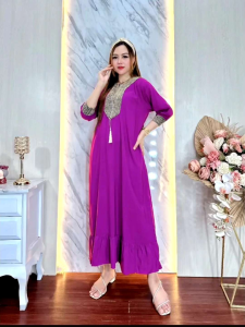 MIDI DRESS SULTAN RAYON PREMIUM TERBARU NEW 2023 / MIDI DRESS NEW MEWAH / MIDI DRESS WANITA KEKINIAN / MIDI DRESS VIRAL/ MIDI DRESS BUSUI WANITA KEKINIAN VIRAL / PAKAIAN WANITA GAMIS MIDI DRESS TERBARU MURAH TERLARIS / MIDI DRESS TERBARU DAN TERMURAH