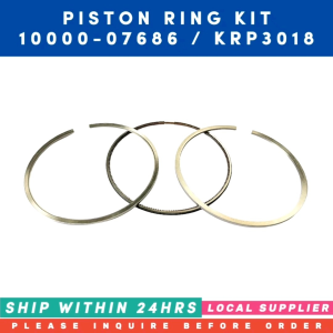10000-07686 KRP3018 PISTON RING KIT [3PCS/SET] [PRE-ORDER/LOCAL SUPPLIER] PERKINS/FG-WILSON ENGINE 2506