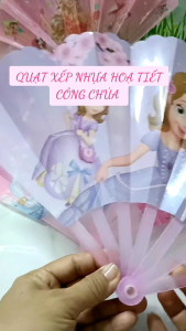 BÌNH TÂN SHOP 💯 Đồ chơi trẻ em - Quạt Xếp nhựa cho bé đủ màu nhiều mẫu  hoạ tiết giao ngẫu nhiên
