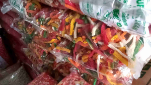 1Kg Kerupuk teraje mentah rante murah kiloan seblak - Ucrit food