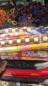 Tikar Gulung Plastik Motif Karakter Matras Lantai