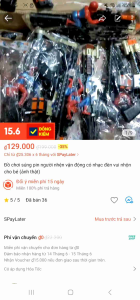 Đồ chơi vận động người nhện bắn súng có nhạc đèn rung lắc vui nhộn cho bé (ảnh thật)