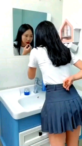 Cermin Tempel Dinding Mirror Akrilik Kaca Hias Dekorasi Furniture Oval Retangle
