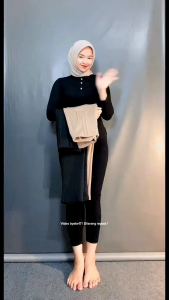 Alin Pants / Celana Kantor / Celana Panjang Wanita Bahan Scuba Nikola