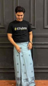 SARUNG GOYOR BATIK DEWASA MOTIF PAGAR ACEH WARNA ABU SMA BAHAN RAYON SUPER PREMIUM PANJANG -+120cm LEBAR-+215 BISA BUAT CEWEK MAUPUN COWOK