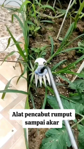 alat pencabut rumput serbaguna 2in1