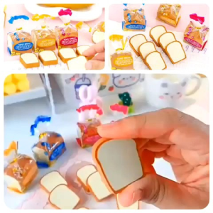 Penghapus Pensil Bentuk Makanan Fastfood Penghapus Pensi Bentuk Lipstik / Penghapus Pensil Toast Bread / Penghapus Pensil Fast Food / Penghapus Bentuk Lucu / Penghapus Karakter / Penghapus Set Karakter Lucu / Penghapus Set Makanan / Penghapus Mini K