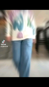 One Set Jeans Kombinasi Kaos Wanita Lengan Panjang Terbaru Model Kekinian Lanicha Outfit