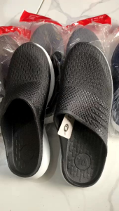 sepatu sandal selop karet pria yumeida gt 9117L