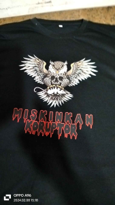 KAOS DISTRO: Kaos Sablon Depan Belakang & Kaos Capres