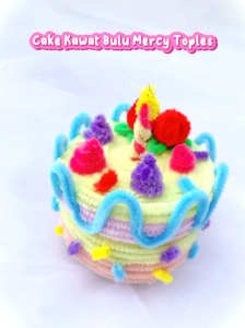 Cara Membuat Kue Hias dengan Kawat Bulu & Kue Ulang Tahun Lucu