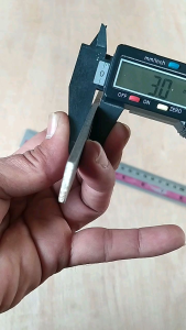 Stainless Platt Lebar 2 cm Tebal 3 mm Panjang 20 cm Plat Stainless