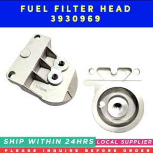 3930969 FUEL FILTER HEAD 3918181 3920548 3922071 3926788 3930969 [LOCAL STOCK. READY TO SHIP WITHIN 24HRS.] CUMMINS ENGINE 6BT 6BTA Komatsu Excavator PC200-6