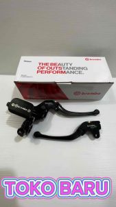 MASTER REM TABUNG OVAL KOTAK SET KANAN KIRI ATAU HANDLE REM MODEL LIPAT UNTUK MOTOR BEAT KARBU BEAT NON CBS VARIO KARBU VARIO NON CBS VARIO 125 NON CBS