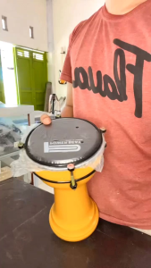 PROMO!!! DARBUKA 6 INC MOTIF KAYU MAHONI