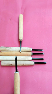 pahat coret kayu 6pcs