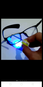 ALAT TES KACAMATA ANTI RADIASI BLUE LIGHT 1 SET SENTER DAN KARTU TES