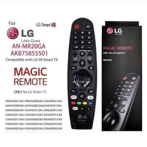 Replacement LG Smart TV Magic Remote Control AN-MR20GA For Selected 2019~ 2020 LG Smart TVS With voice And pointer function.