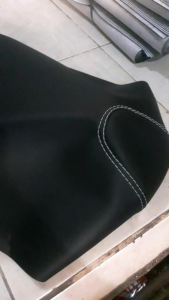 kulit cover jok vario 150/125 led new tren model bahan seperti mbtech carera