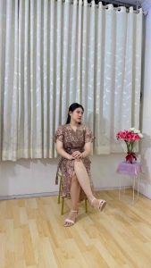 New Product Ken-188 Dress Pesta Kondangan Wanita Mewah Model Kimono Bodycon Elegan Korean Style Full Brokat Free Ikat Pinggang