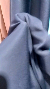 Bahan/Kain Hyget Furing Super warna Dongker/Nevy lebar 150cm