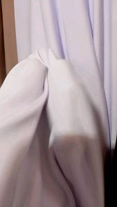 Bahan/Kain Hyget Furing Super warna Putih lebar 150 cm