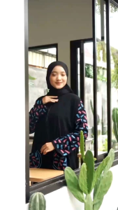 Abaya Ellea Gamis Jubah Hitam Arab & Turki: Pilihan Mewah & Premium