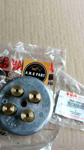 TUTUP KOPLING LAWAN KAKI 4 KOPLING JUPITER Z 2P2 MODIF BUBUT PER SMASH + RETEINER KUNINGAN