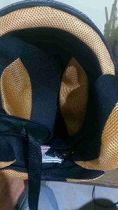 [Baru 1 Set Bahan Lebih Tebal] Model D Big Multi Bantalan & Pembungkus Foam Kepala Segala Jenis Helm Standard Real Pict