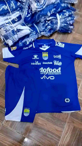 Stelan Jersey Pers1b Anak Sponsor Sablon Logo Rubber
